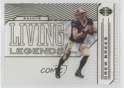 2020 Panini Illusions Living Legends Drew Brees #LL6 HOF 0o5