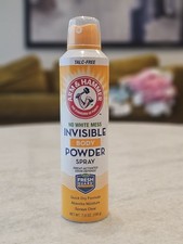 Arm  Hammer Invisible Odor Defense Body Powder Spray, 7 oz NEW