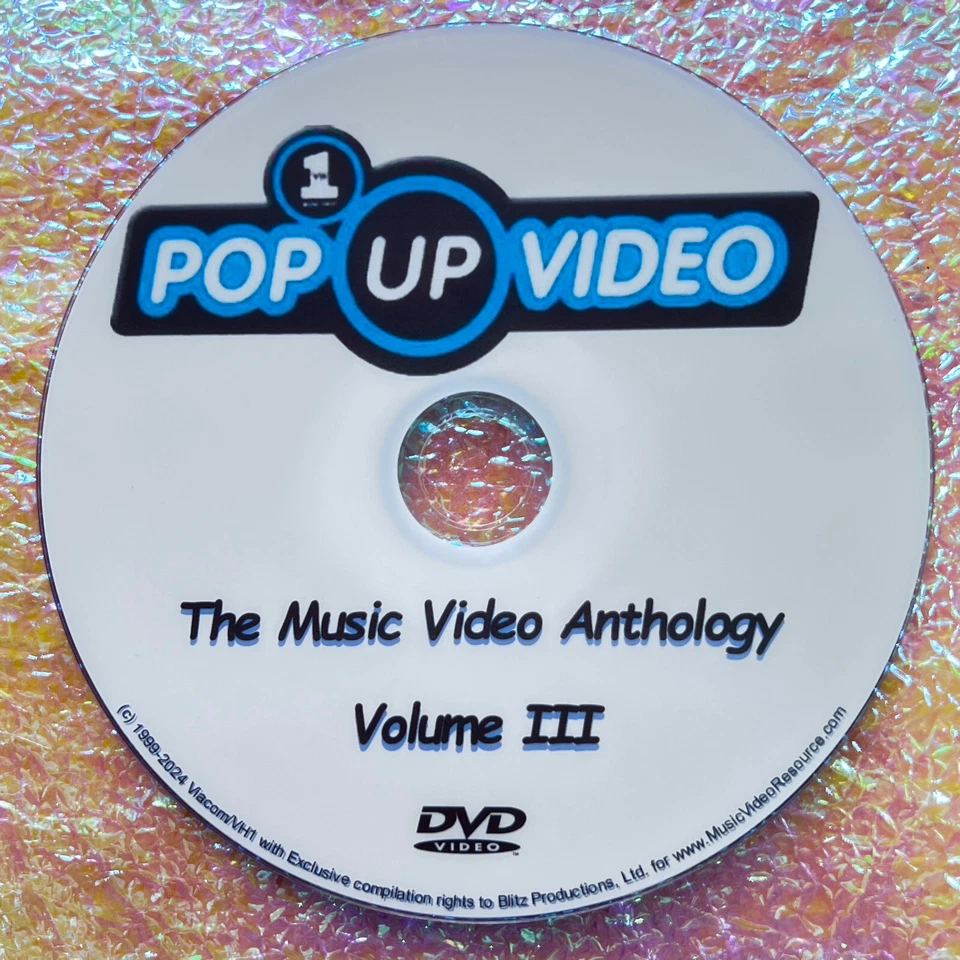 POP UP VIDEO 3 DVD Set Music Video Anthology 6 Hrs 70s 80s 90s Duran PRINCE U2 Foto 4 de 4