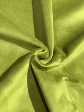 Olive Green Velvet fabric  57'' length  by the Bulk 55 yards