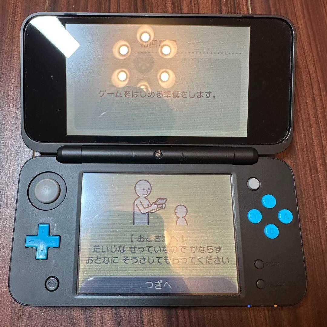 Nintendo 2DS LL 4GB Black/Blue Handheld System for sale online | eBay