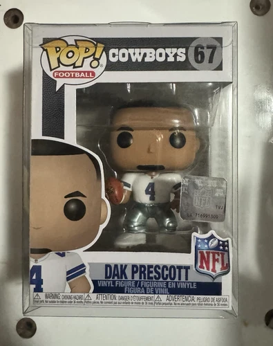 Dak Prescott (Dallas Cowboys) NFL Funko Pop! #67 With Protector