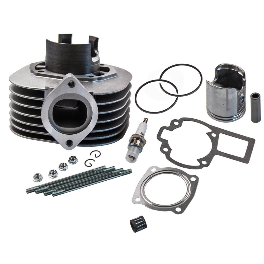 Engine Cylinder Set for Suzuki LT80 Kawasaki KFX80 KSF80 with Gaskets & Bolts