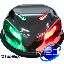 Marine Boat 12V LED RED GREEN BOW Navigation LIGHT 2 Nautical Miles M20