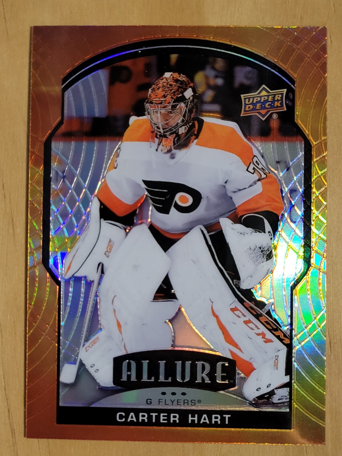 Carter Hart 2020-21 Upper Deck Allure Sunset #12 E-PACK Exclusives Rare SP! 