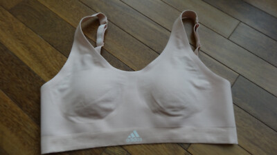 Neuer, ungetragener Sport-BH von ADIDAS, rosa, Gr. S