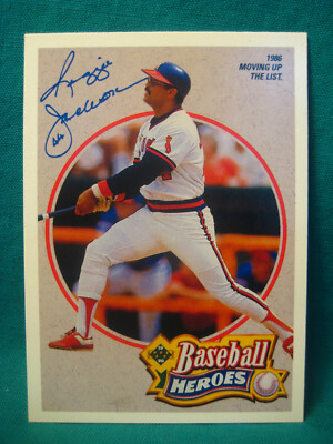 1990 Upper Deck Baseball Heroes-Reggie Jackson-1986-Moving Up the