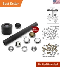 Snap Fastener Setting Tool for Pearl Snap Ring Fastener Buttons - Snaps NOT I...