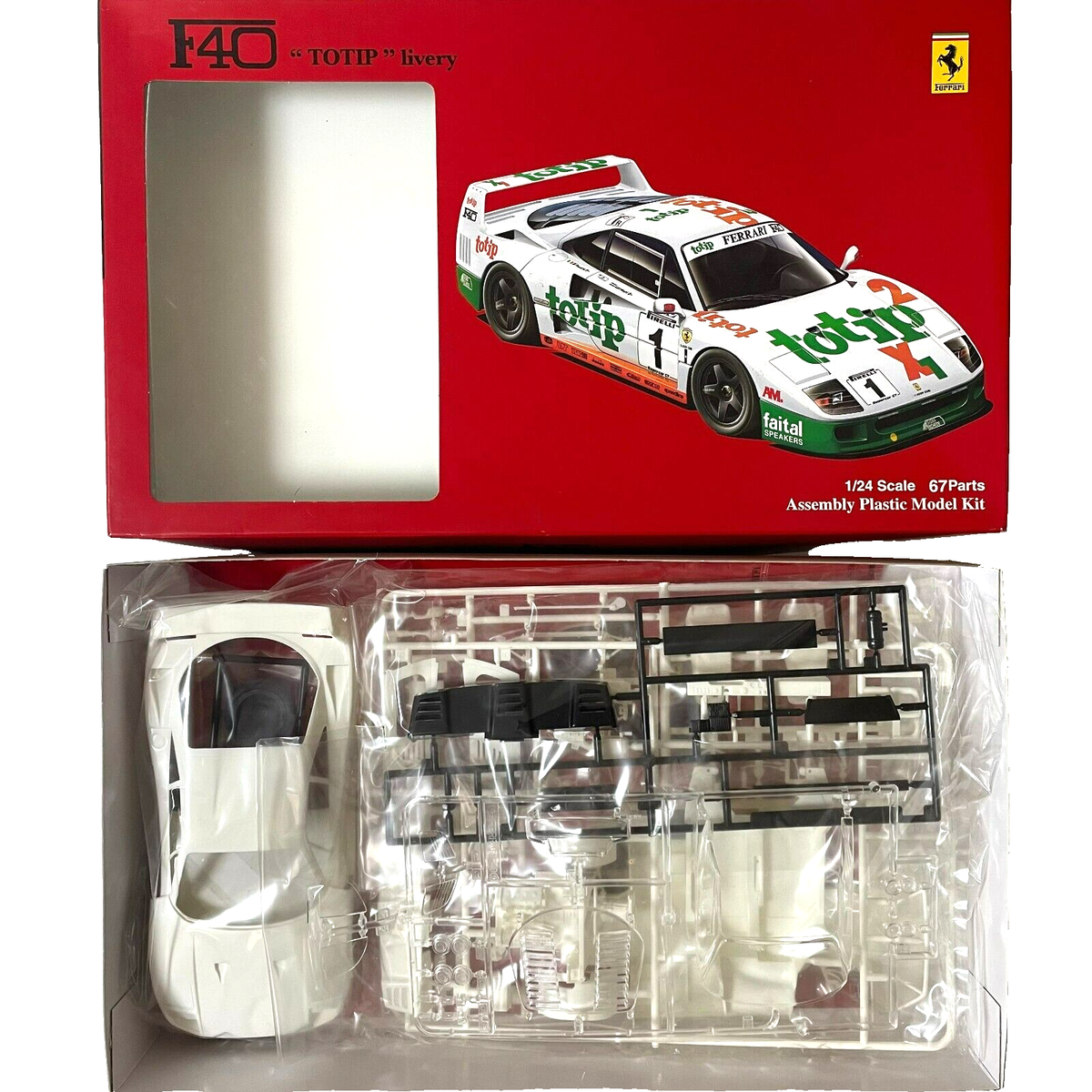 Fujimi 1/24 Ferrari F40 totip Italian Supercar GT Championship