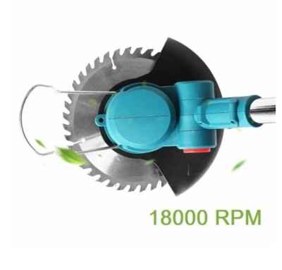 Decespugliatore Tagliabordi A Batteria 68V 2 Batterie Tagliaerba Elettrico 800w - Foto 9