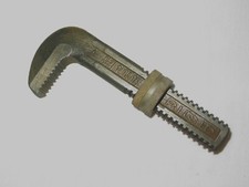 RIDGID No. 12 ~ 12" PIPE WRENCH HOOK JAW w/ Nut ~ OEM REPLACEMENT  - NICE
