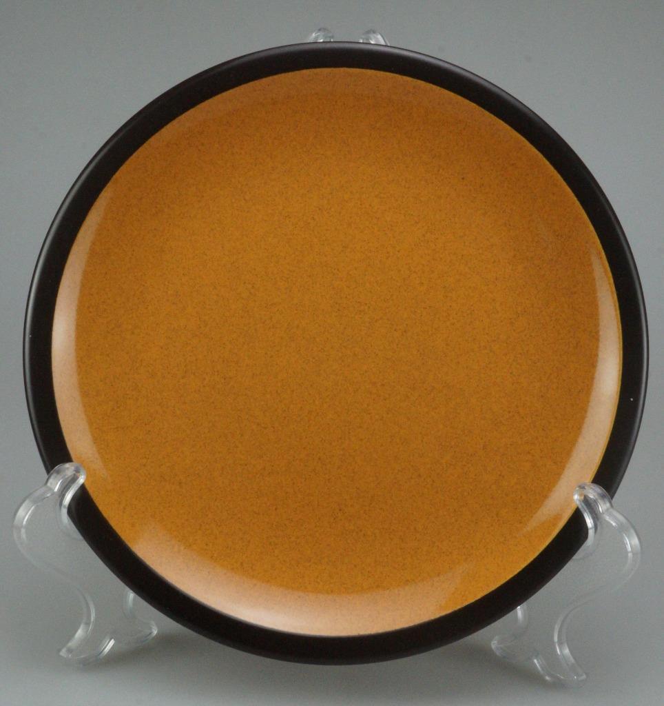 Vintage Mikasa Terra Stone Paprika E1258 Orange Brown Dinner Plate