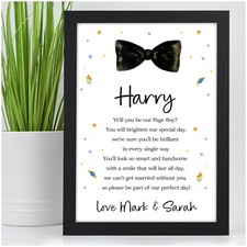 Will You Be My Page Boy Gifts Wedding Proposal Gifts For Boys Ring Bearer Usher