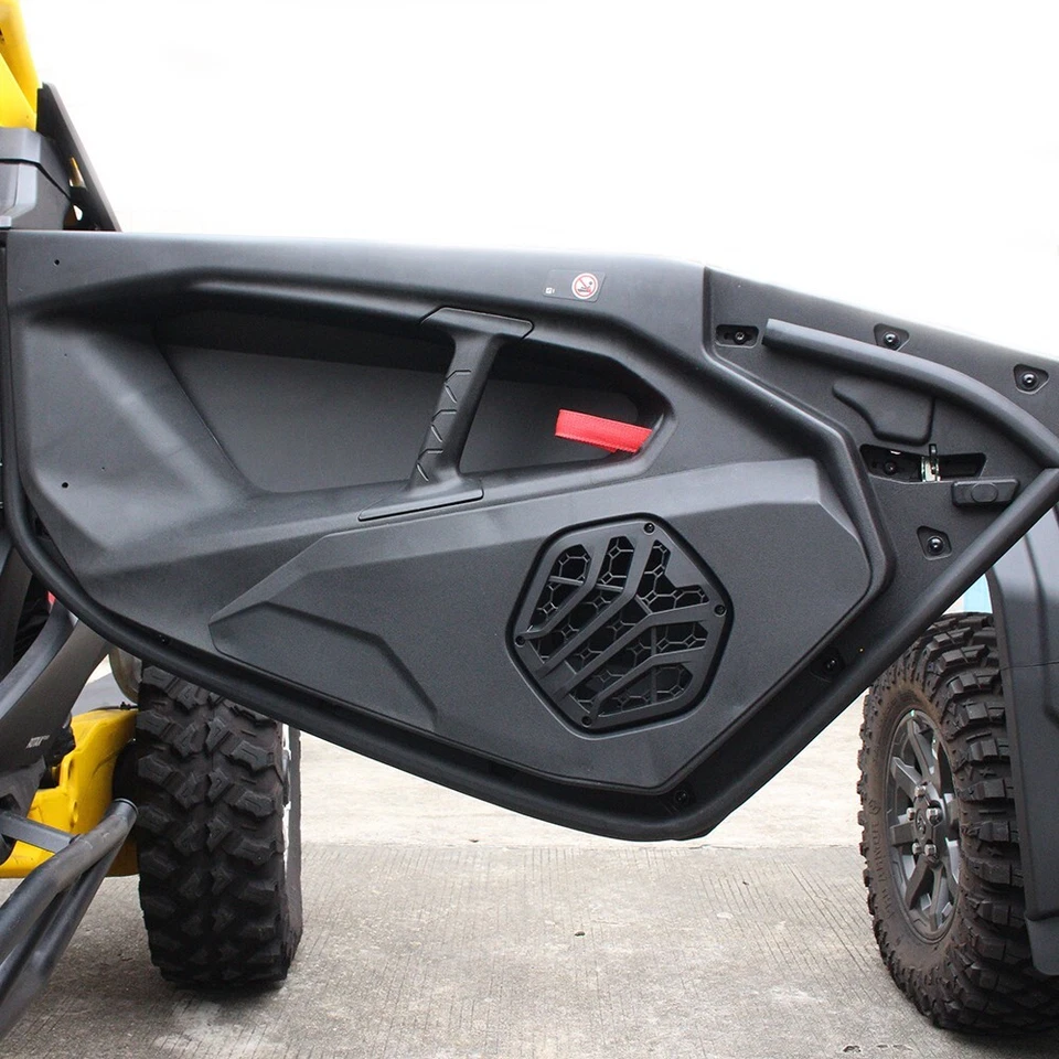 2pcs Door Speaker Pods Panels Compatible with Can-Am Maverick R MAX X RS 2024+ Foto 4 de 4