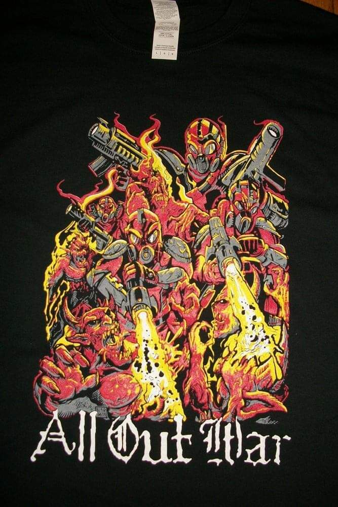 ALL OUT WAR バンドTシャツ ハードコア NYHC レア②