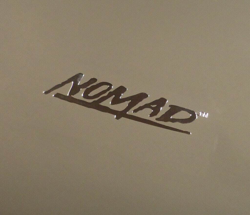 SEGA NOMAD Label / Aufkleber / Sticker / Badge / Logo 31 x 7mm