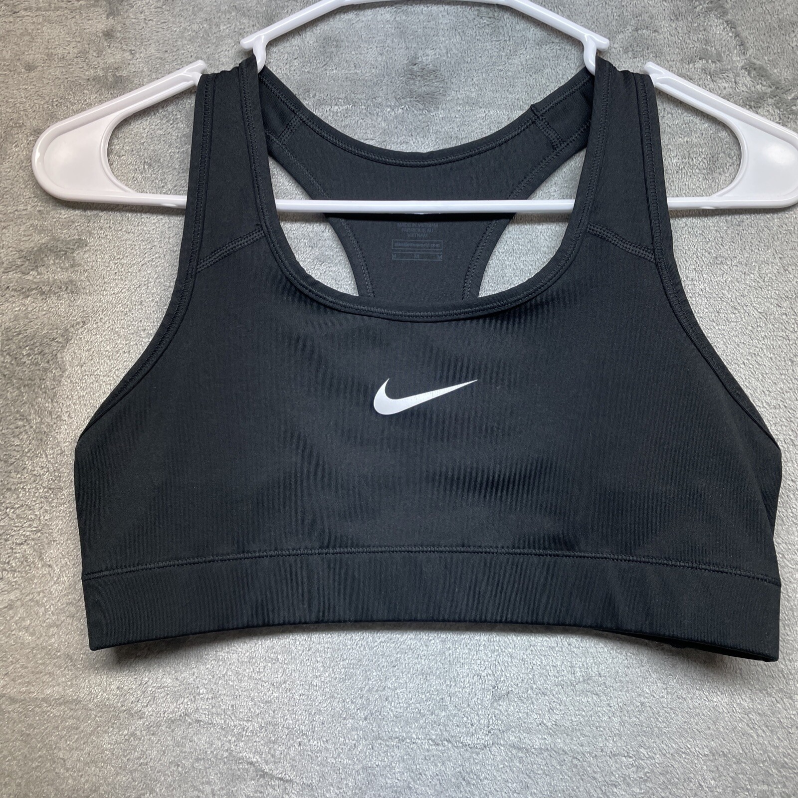 Nike Dri-FIT M Black Womens Sports Bra 375833-010
