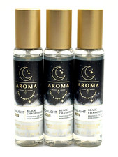 3 BATH BODY WORKS AROMA MOONLIGHT ZEN BLACK CHAMOMILE OIL MIST SPRAY 1 FL OZ