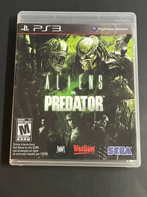 Alien vs. Predator (Sony PlayStation 3, 2010) Complete 