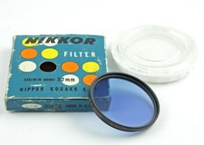Nippon Kogaku KK Nikkor 52mm B12 80B Color Conversion Filter In Box