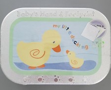 NEW Carter's My Little Duckling Child of Mine Baby Hand  Footprint Sealed Kit