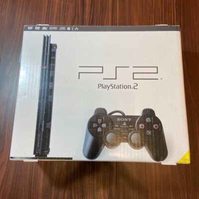 PS2 Console Charcoal Black SCPH70000CB 3031 From Japan