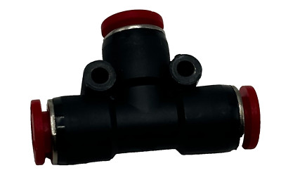 Norgren C00600600 Push-In Tee Fitting Equal 6mm ID Pneumatic Connector New  