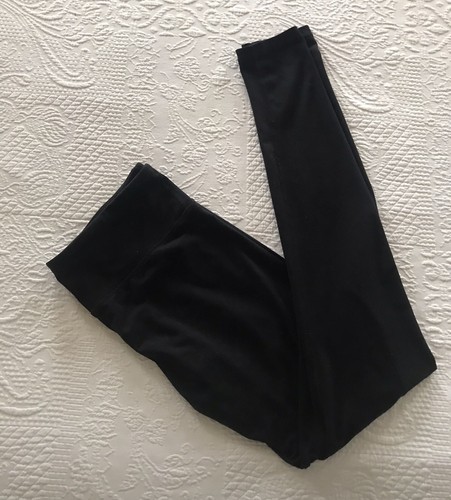Active By Old Navy Women’s Black 9.5" Rise Leggings Size M Waistband Pocket - Picture 9 of 10