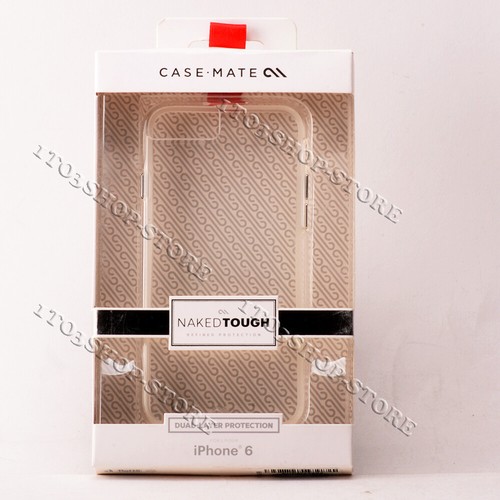 Funda Mate Desnuda Resistente iPhone 6 iPhone 6s Doble Capas - Transparente - Imagen 1 de 4