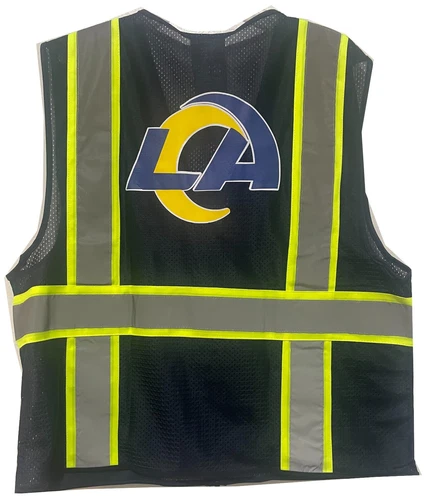 CUSTOM PERSONALIZED SAFETY WORK VEST FOR CONSTUCTION/WAREHOUSE SIZE M,L,XL,2XL🏈 - product listing photo