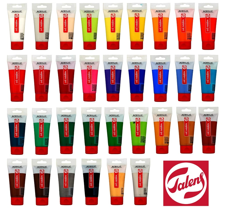 ROYAL TALENS Talens Acrylfarben 75 ml Tuben Art Creation Künstler Acrylfarbe