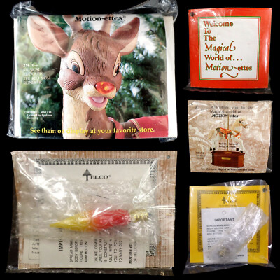 TELCO MOTION-ETTES / EXTRA BULB & INSTRUCTION PACKETS / RARE FIND / YOUR CHOICE!