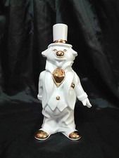 Porcelain Clown Sanbo Valencia White And Gold VINTAGE