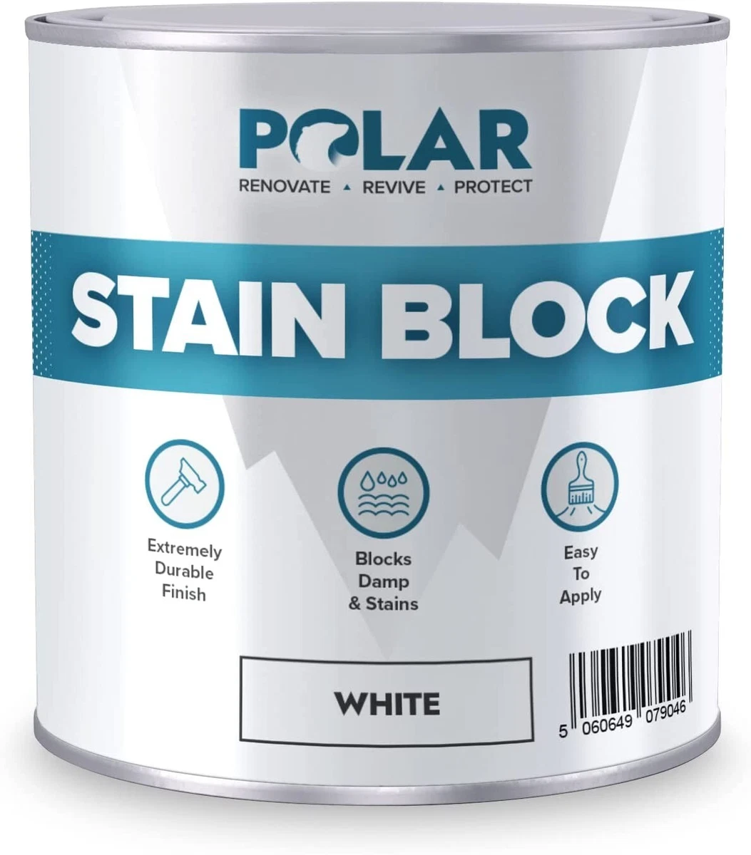 Polar Stain Block Paint White For Interior Surfaces Prevent