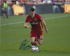 Real Salt Lake Brooks Lennon Autographed Signed 8x10 MLS Photo COA