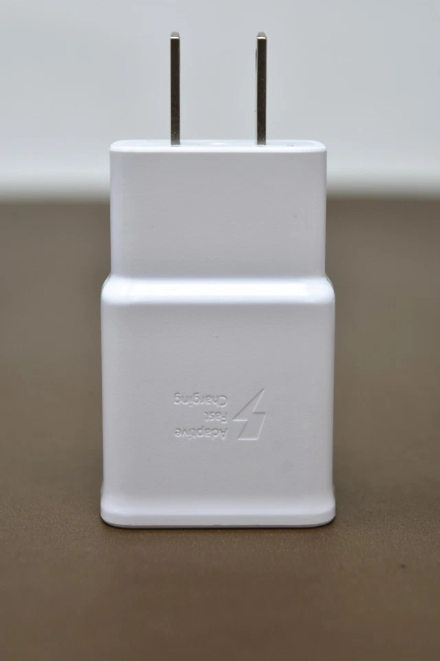 Samsung EP-TA200 15W Fast Charge Wall Home Charger + USB-C Cable (2.6ft) - White - Image 3 of 4