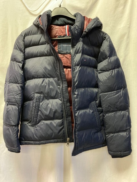 tommy jeans hooded puffer jacket