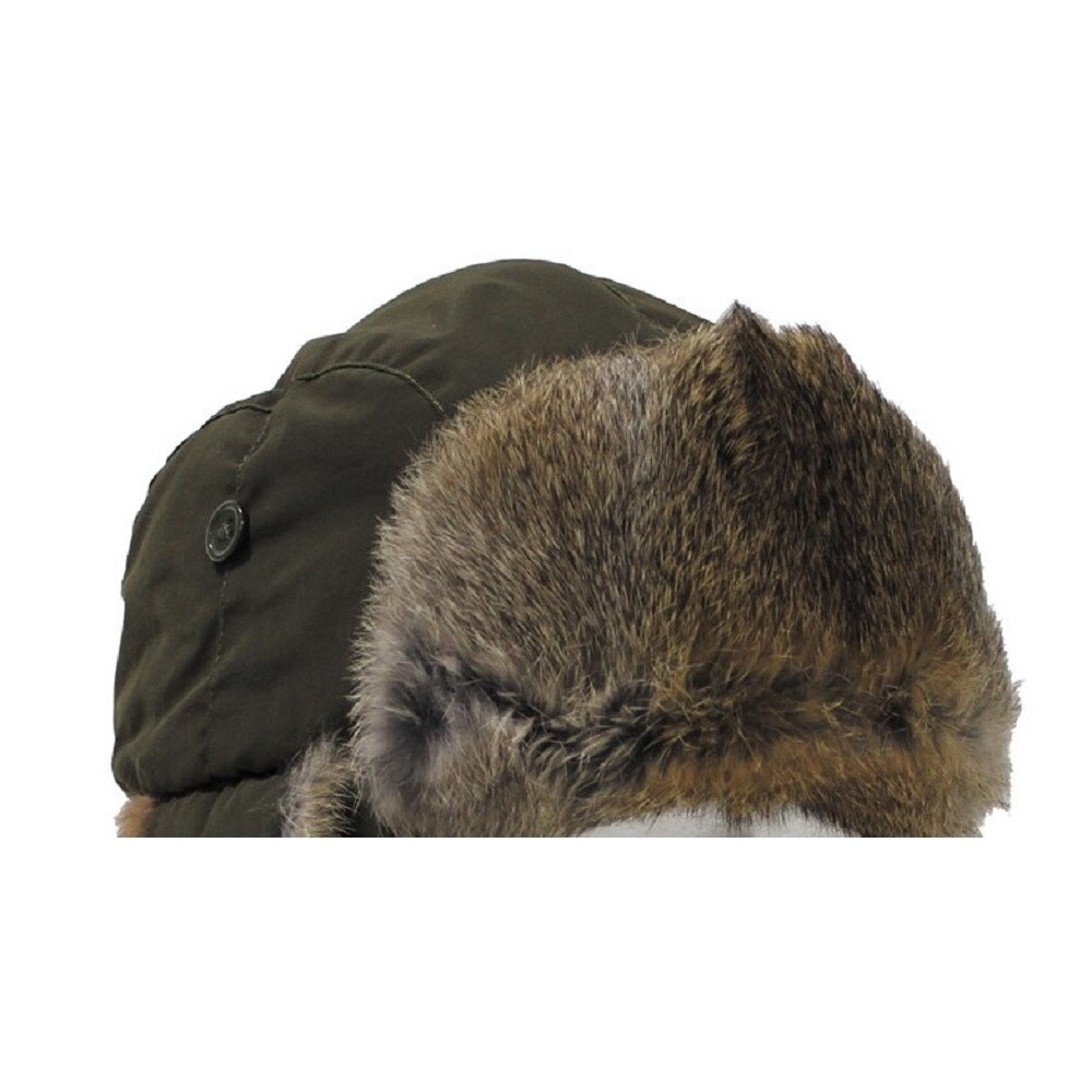 Wintermütze Männer Aus Echtem Leder - Pelzmütze Mit Ohrenschützer Für Kalte Tage