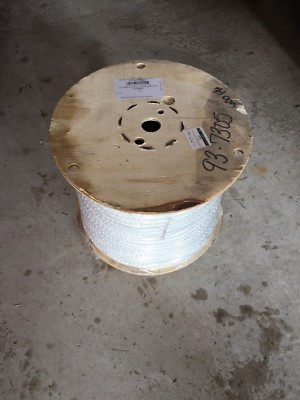 NEW Orion Ropeworks 1/2'' x 600' polyplex 12 Strand Rope, 6,900lb break strength
