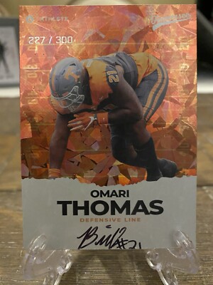 Onit Athlete 2023 Signature Series Omari Thomas 227/300 Tennessee Volunteers