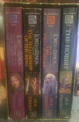 The Lord of the Rings and The Hobbit By J. R. R. Tolkien 4-Book Box Set 