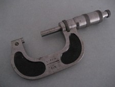 alte BÜGEL MIKROMETER SCHRAUBE, Inch Skala