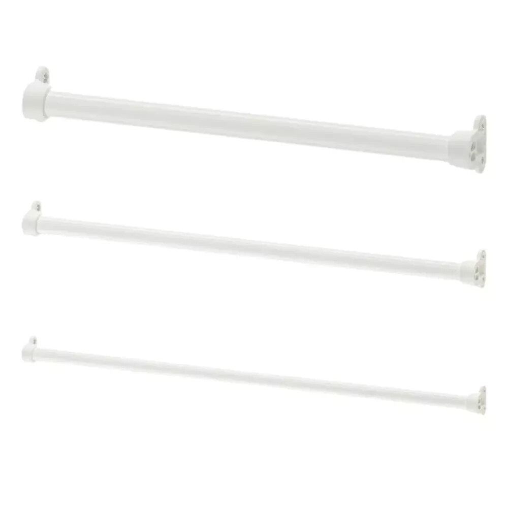 IKEA Clothes Bar White Wardrobe Hanging Clothes Rail PAX