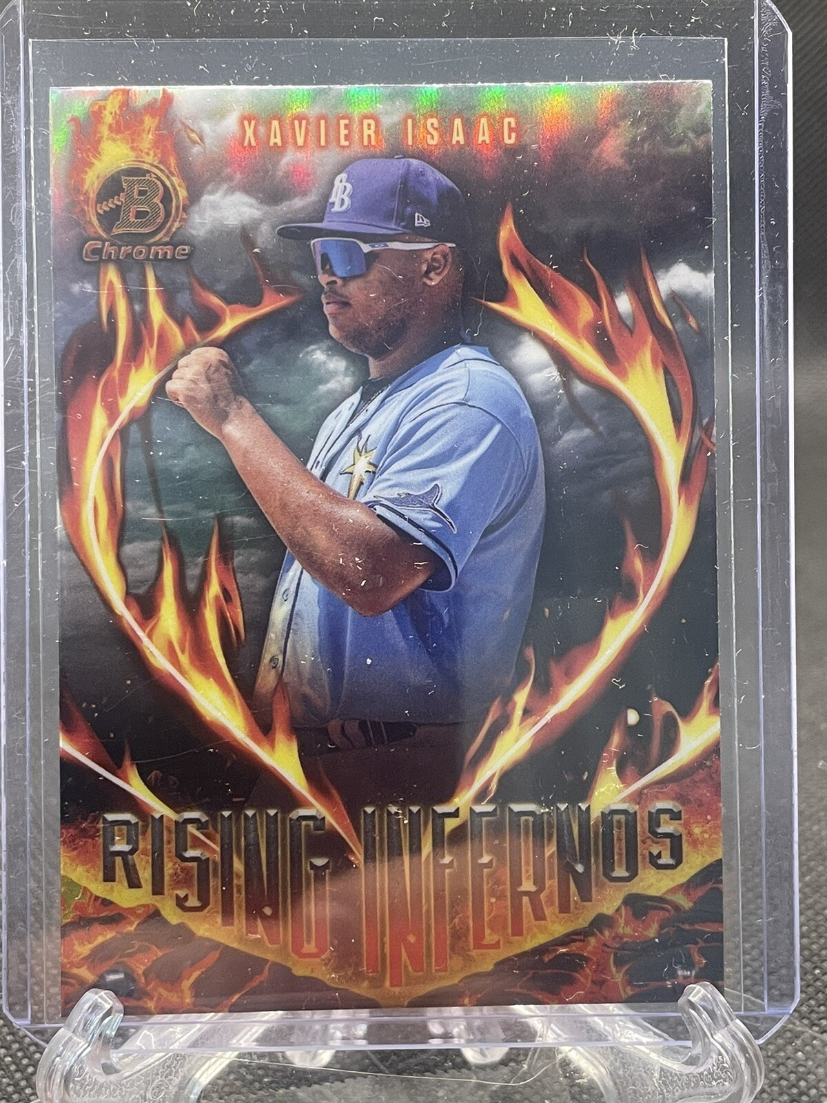 2024 Bowman - Rising Infernos #RI-16 Xavier Isaac (RC)