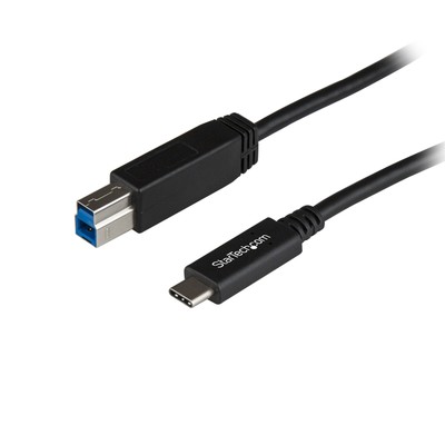USB C to USB B Printer Cable - 1m / 3 ft - Superspeed - USB 3.1 - 10Gbps - US...