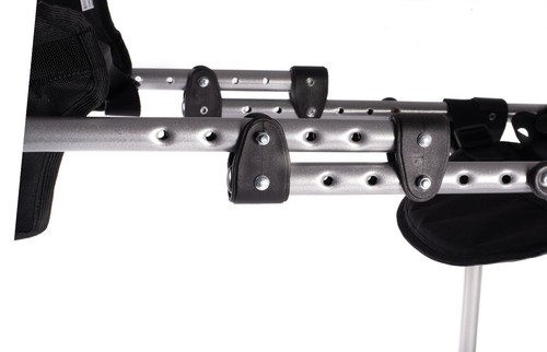Silla de ruedas para perros silla de perro ayuda para caminar patas traseras perro bicicleta de animales "L" - Imagen 4 de 8