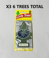 Discontinued Little Trees air freshener pack of 6 trees. FREE SHIPPING 