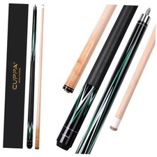 Professional Pool Cue Stick 58-inch Canadian Maple Billiard Cue 13mm Tip