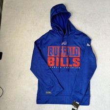 BUFFALO BILLS NFL TEAM APPAREL MENS Size Small PULLOVER HOODIE Football New Era