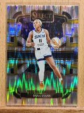 Dana Evans #73 2024 Select WNBA Silver Flash Prizm Sky W0123A